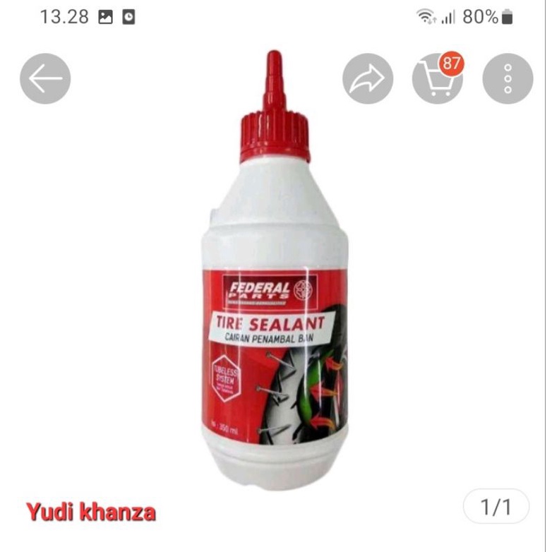 cairan tubles ban motor