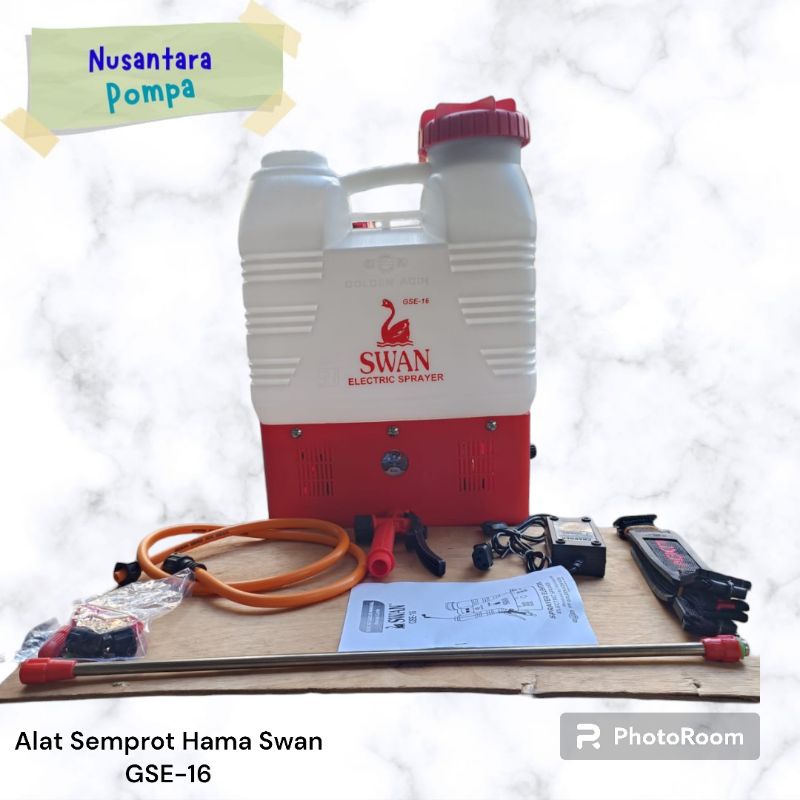 Sprayer Swan Elektrik GSE-16 / Alat Semprot Hama Swan GSE-16