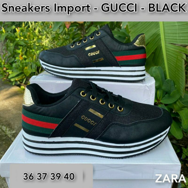 Sneakers Import Gucci Sepatu Wanita