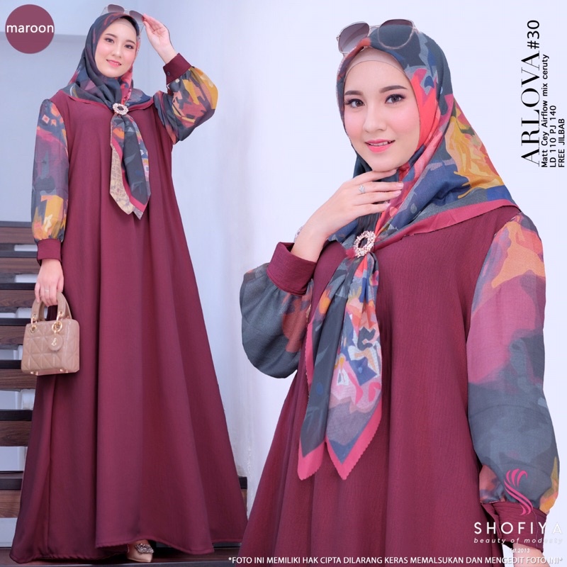 Dress | Set Jilbab | Arlova Dress #30