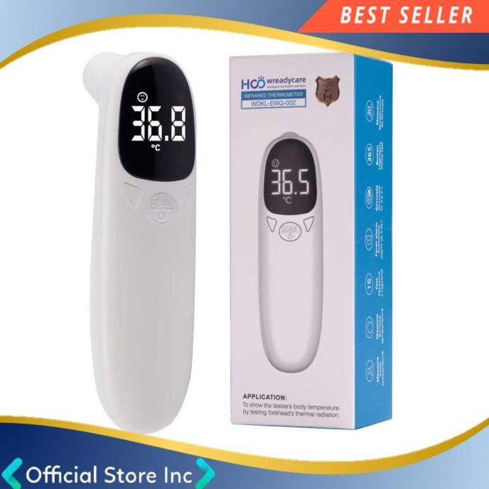 Termometer Suhu Tubuh Digital Infrared Pengukur Suhu Tubuh Led
