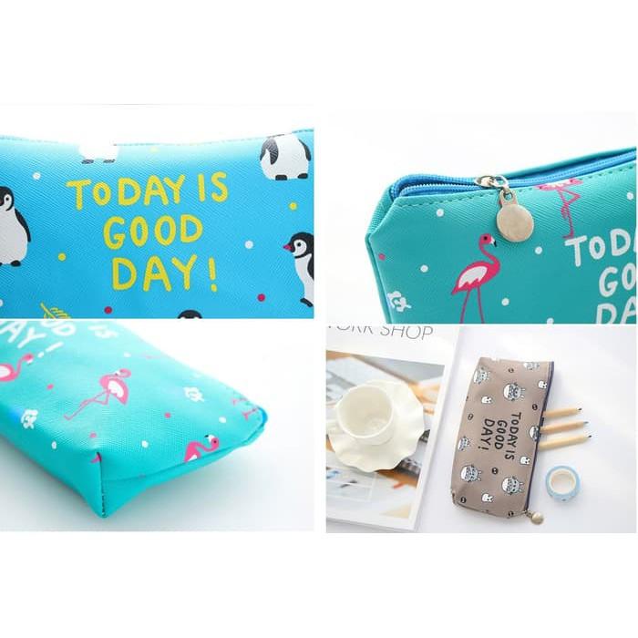 

CIVETO TP010 Tempat Pensil Lucu Good day