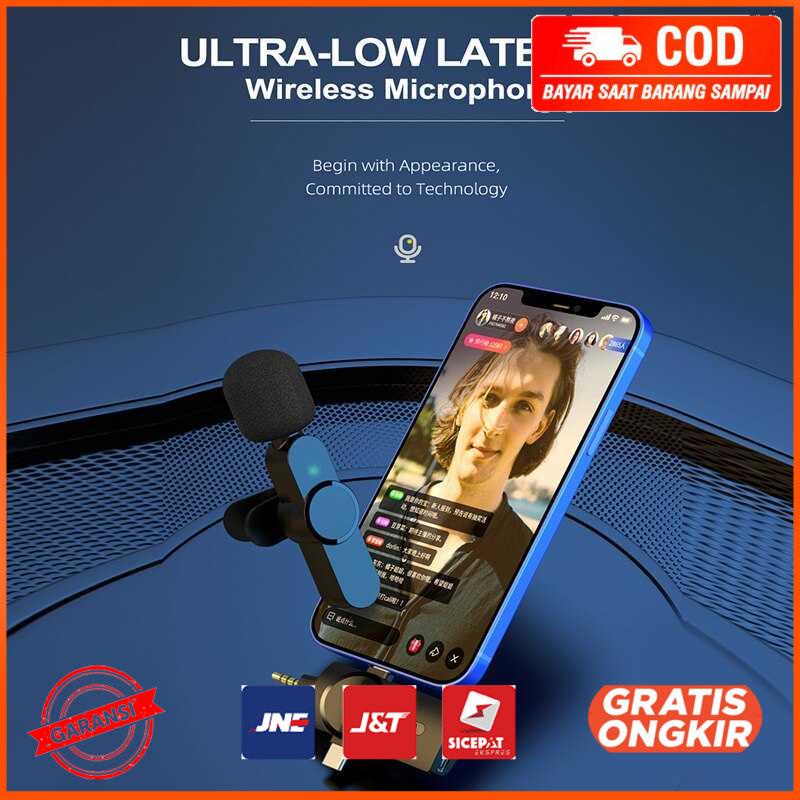 Clip On Mic Wireless Microphone Mini Noice Reduction 3in1 AP031