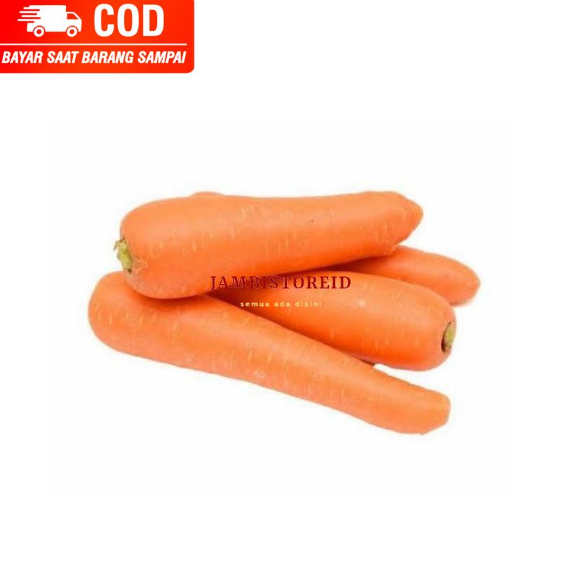 

(JAMBISTOREID) PILIH PENGIRIMAN INSTAN Wortel All Varian Medium 1kg Baby Carrot Fresharvest JAMBI Sayuran Segar