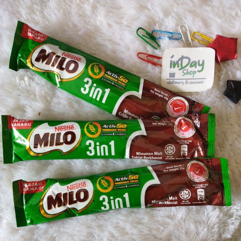 Milo Sachet 3in1 Malaysia | INDAY SHOP