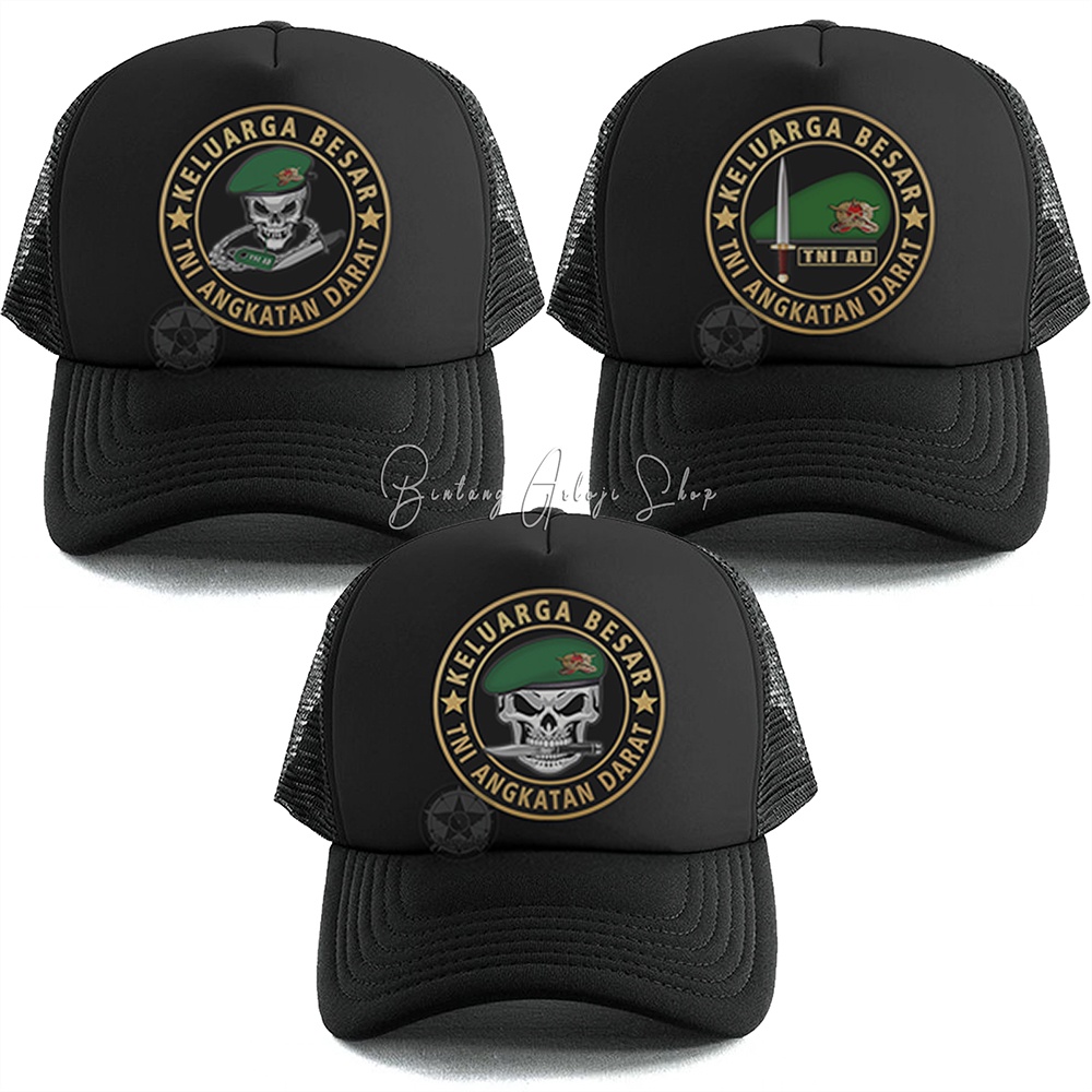 Topi Skull Keluarga Besar TNI Angkatan Darat Istimewa &amp; Murmer