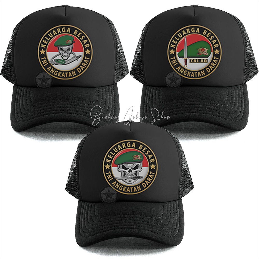 Topi Skull Keluarga Besar TNI Angkatan Darat Istimewa &amp; Murmer