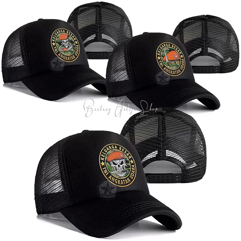 Topi Skull Keluarga Besar TNI-AU Istimewa &amp; Murmer