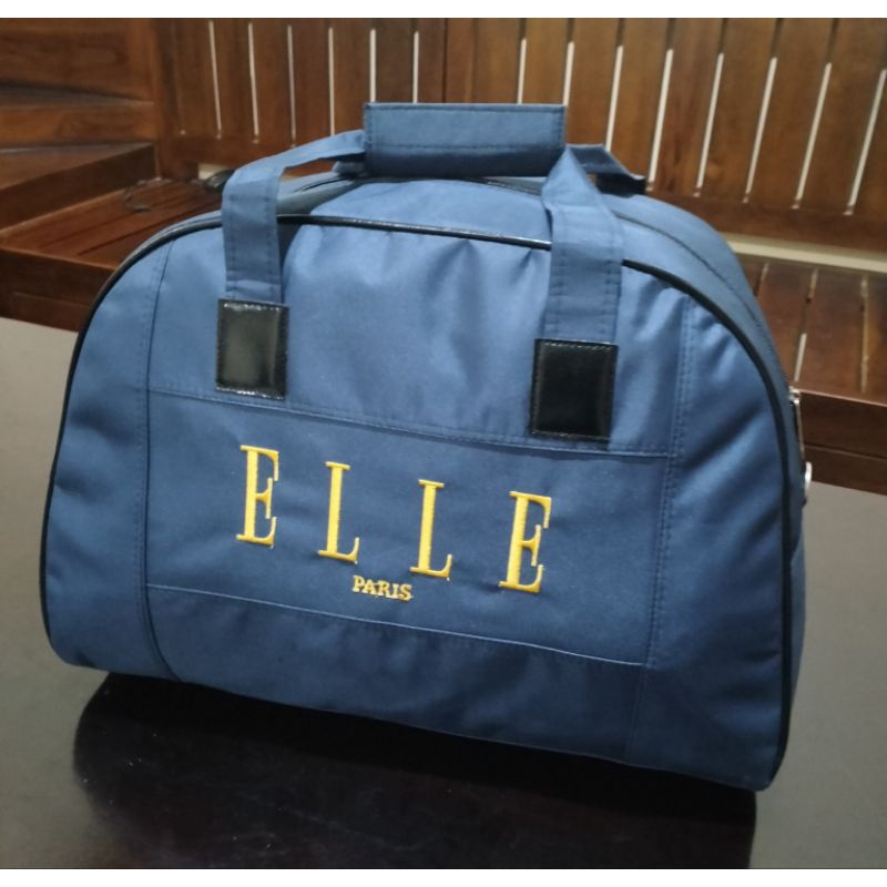 Tas Elle Paris kecil / Tas sport / Tas pakaian / Tas wanita / Travel Bag / Tas mudik
