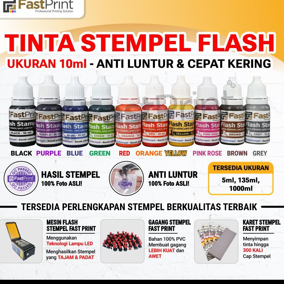 

53 Fast Print Tinta Stempel Flash Ink 10 ML 5382