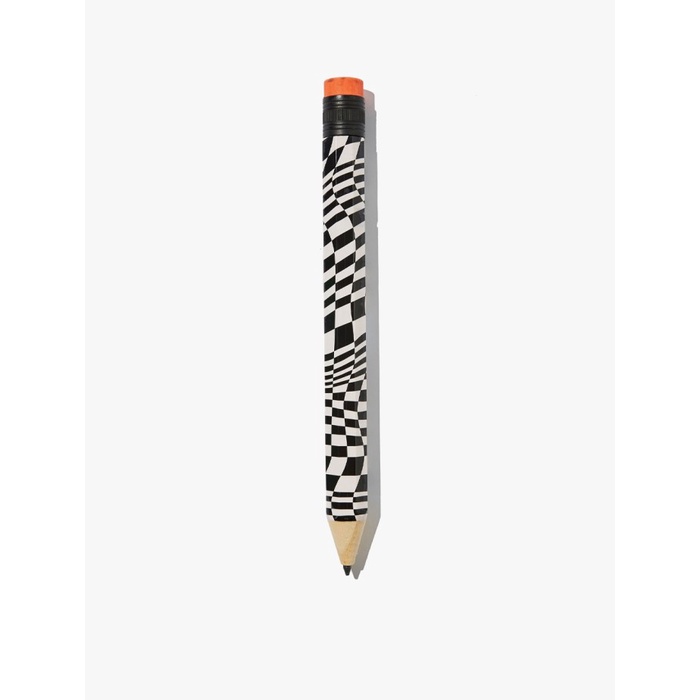 

BISA COD Typo - Pensil - Fashion Giant Pencil - Warp Checkerboard Black /ALAT TULIS AESTHETIC/ALAT