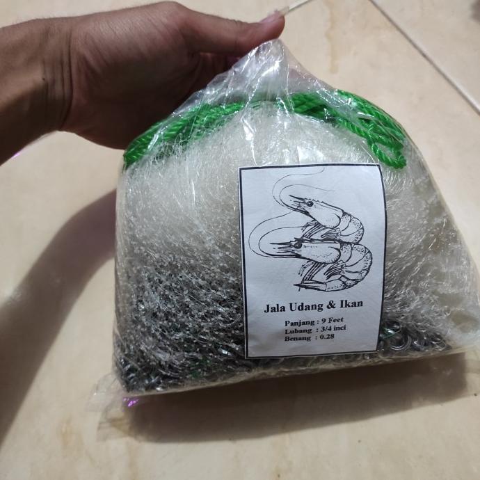 Jala Lempar 2.7 meter 9 feet Ikan Udang murah