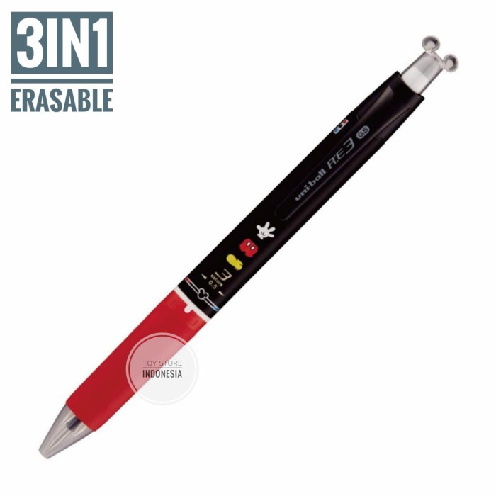 

Discount ORIGINAL DISNEY MICKEY UNIBALL 3IN1 ERASABLE RE3 BALLPOINT PEN BOLPEN /ALAT TULIS