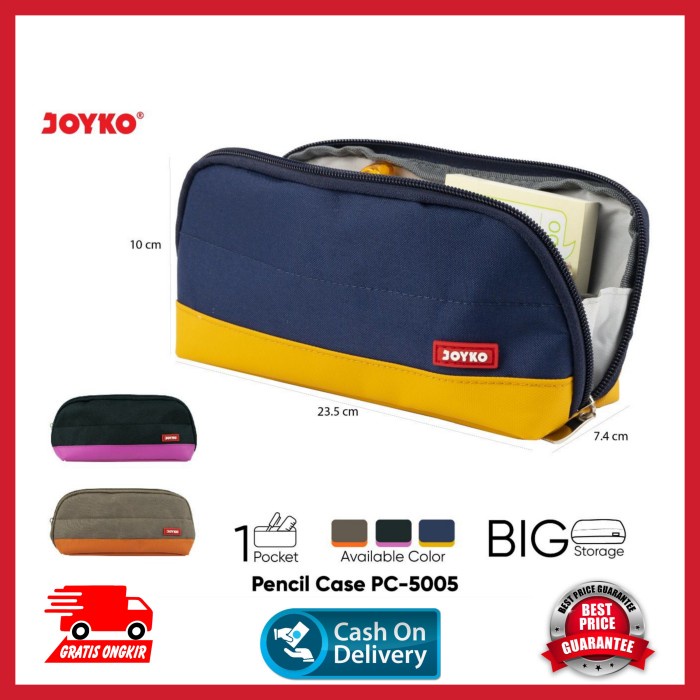 

TERMURAH PENSIL CASE / TEMPAT PENSIL JOYKO PC-5005 /ALAT TULIS AESTHETIC/ALAT TULIS SET/ALAT TULIS