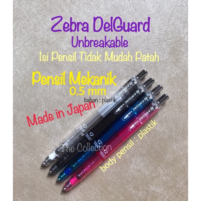

Discount ATK0657ZB 0.5 Pensil Mekanik DelGuard Light Zebra MAZ84 Mechanical /ALAT TULIS