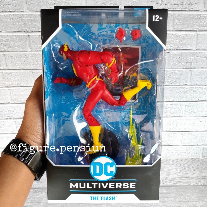 Flash Sale Dc Multiverse Mcfarlane Justice League The Flash Superman Animated Ser Termurah