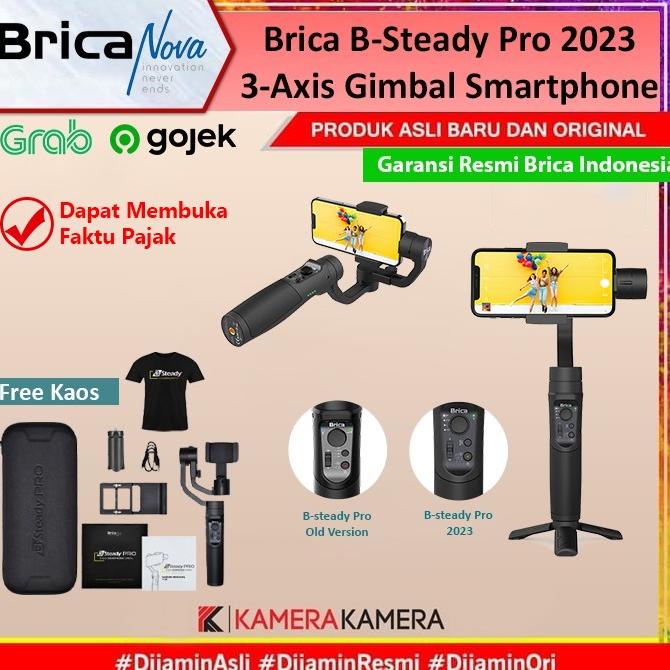 Brica B-Steady Pro 2023 3-Axis Gimbal Smartphone