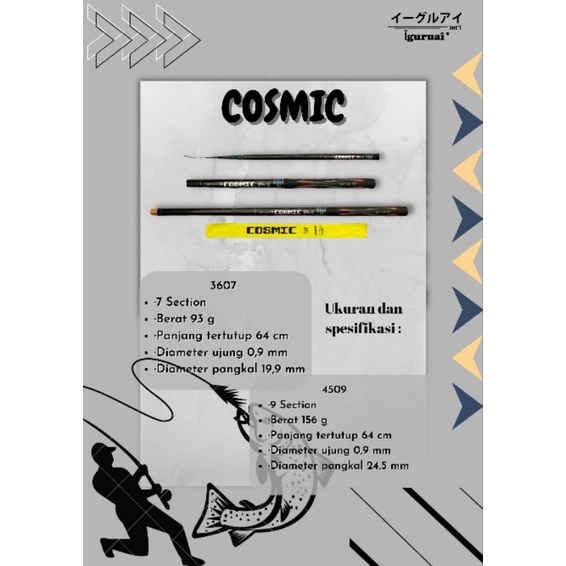 joran tegek iguruai cosmic 450