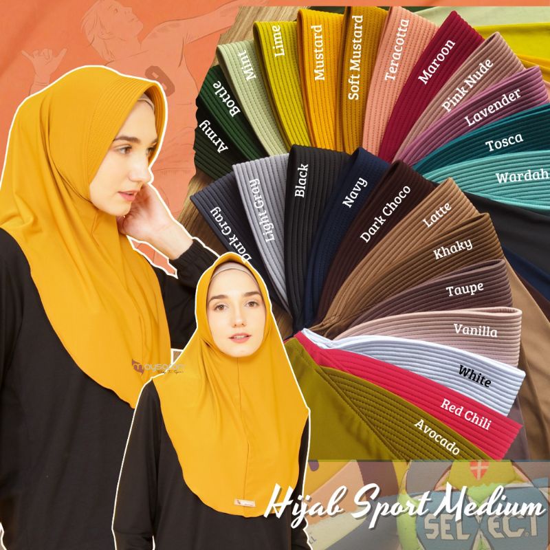 HIJAB SPORT//MEDIUM//MAYSARON