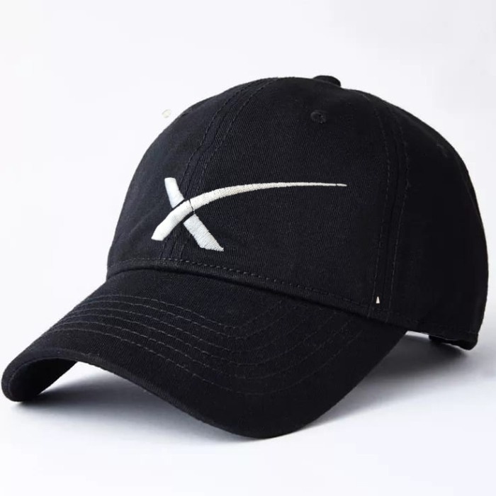 Topi Baseball Pria ori logo Abjad Huruf - X Termurah Terbaru Hats Keren Best Seller PROMO S5H5 Fashi