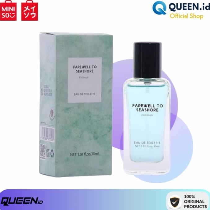 Miniso Farewell Seashore Kiritimati Perfume 30ml - Parfum Wanita EDT