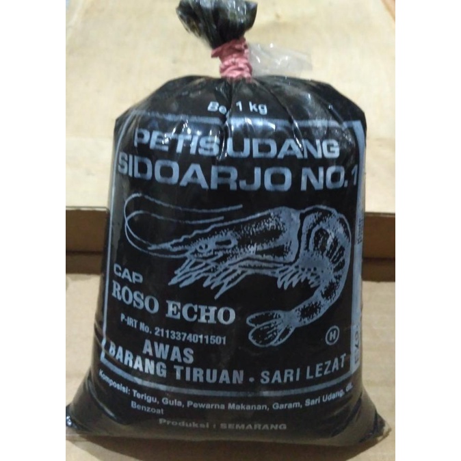 

Petis Udang Produksi Semarang. Berat 1 Kg/Petis Sidoarjo No.1 Echo 029