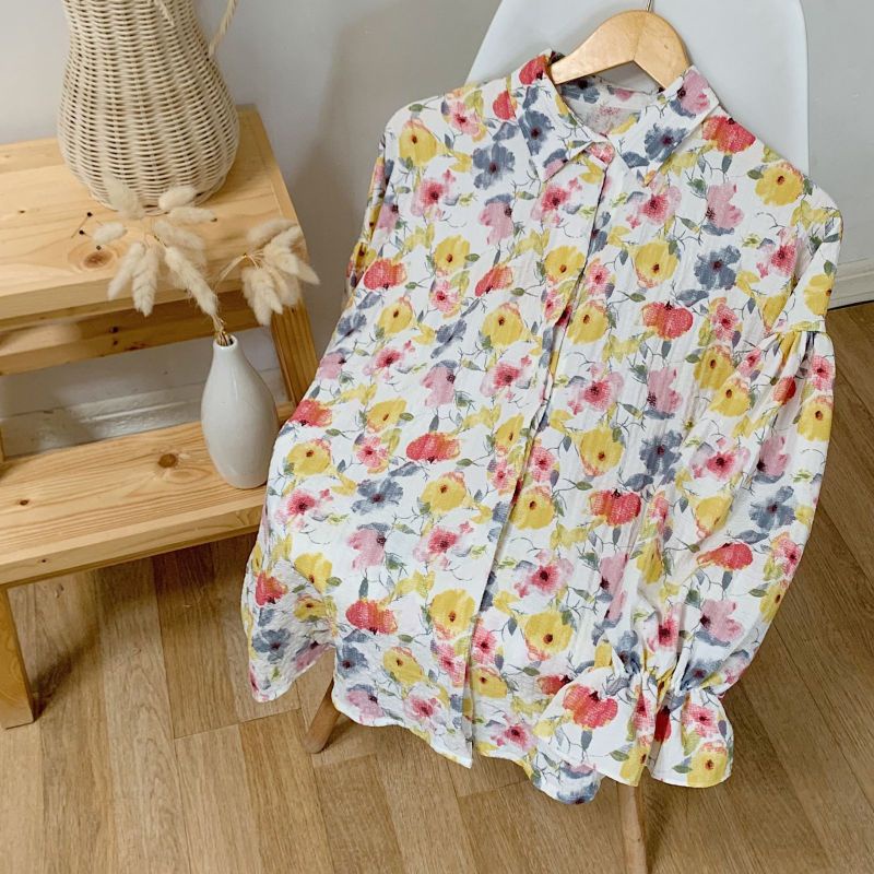 FLORAL shirt / kemeja motif bunga