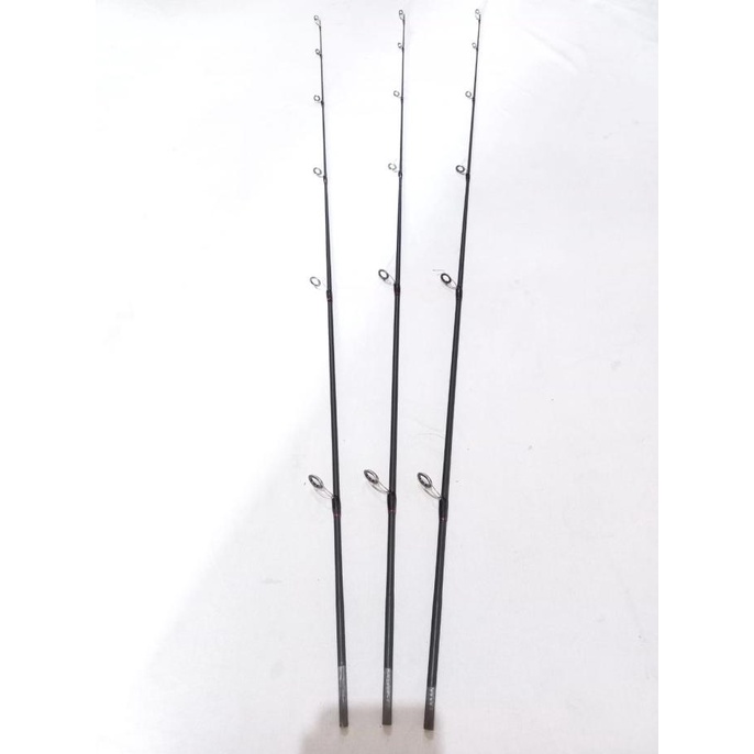 Ujung Joran Solid Carbon 90cm - Top section K-Series untuk Joran 180cm