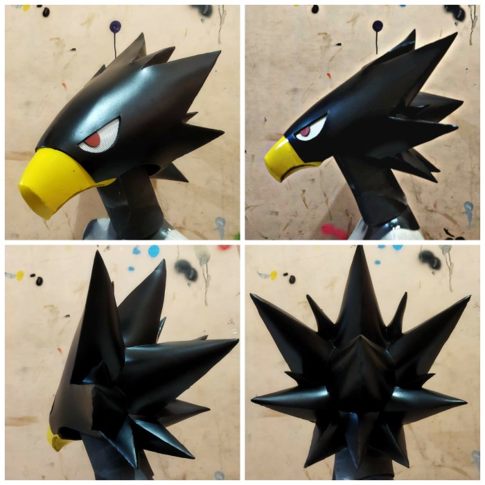 Bokuno Hero Academia Tokoyami Fumikage Mask Topeng