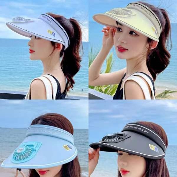 topi kipas angin/topi olahraga/topi wanita/topi sport/topi jogging