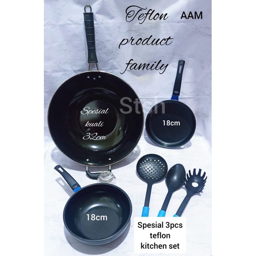 WAJAN TEFLON SET FAMILY