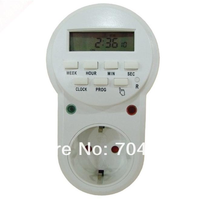 LCD Stop Kontak Timer Digital Sampai Detik