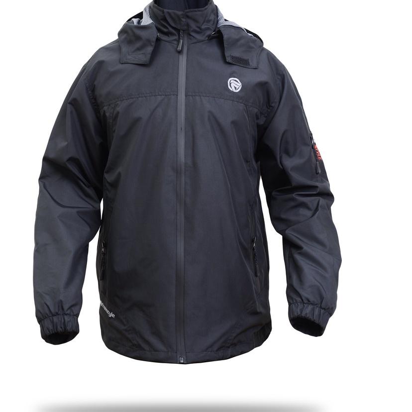 Restock Freestyle Jaket Outdoor Pria Waterproof Anti Air Taslan Jaket Gunung Windproof