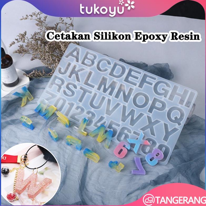 

【38*20cm BESAR】Cetakan Resin Silikon Cetakan Resin Epoxy Alfabet Bahasa Inggris ➭Best Seller