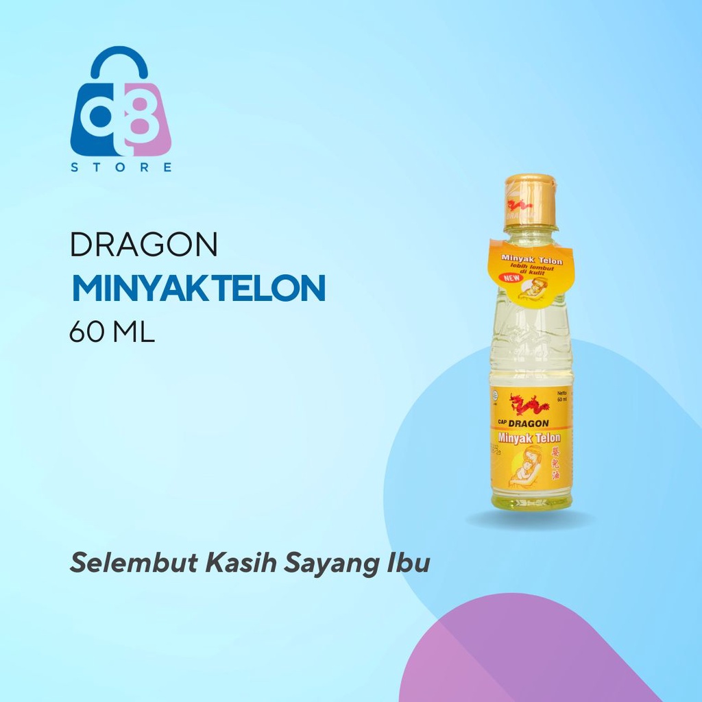 Dragon Minyak Telon 60 ml - Karton Original