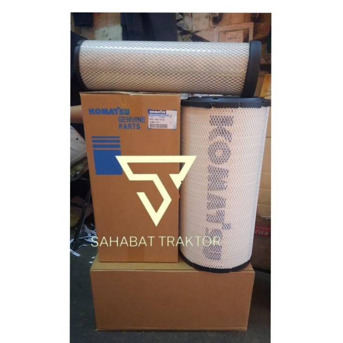 Filter udara Komatsu PC200-8 600-185-4100/4110 + 600-185-4200/4120 set