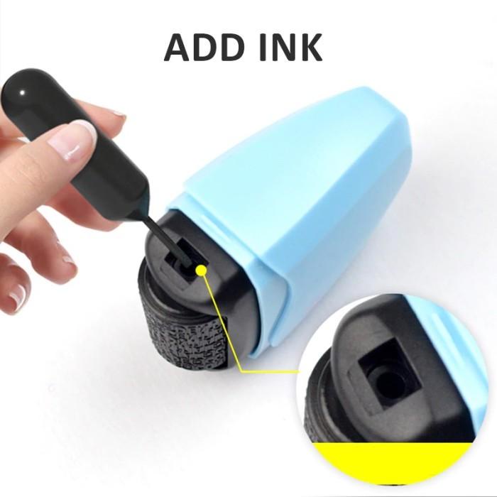 

Mini Stamp Roller Theft Protection Seal Melindungi Data Penting