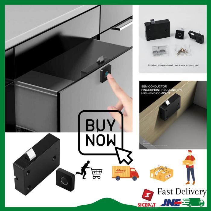

Terlaris Kunci Lemari Kabinet Sidik Jari Fingerprint Cabinet Lock Security