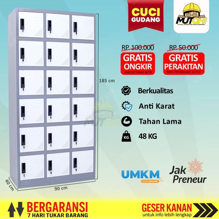 

Terlaris Loker Besi Locker Besi 18 Pintu