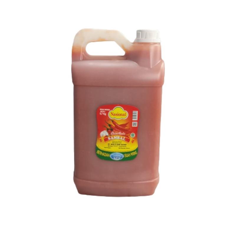 

Saus Sambal Nasional Kiloan / 1 Drigent