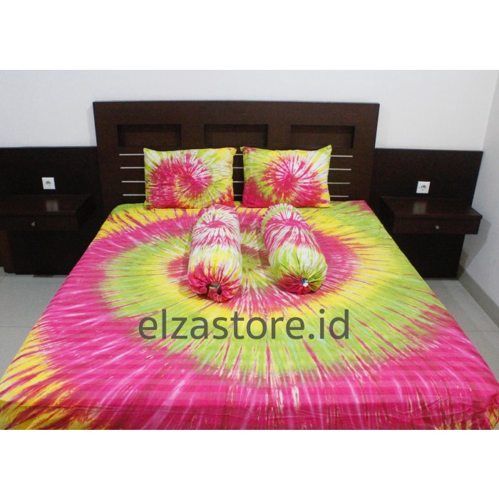 Sprei Seprei Batik Pekalongan Motif Bali Ready Stok Size 180x200 - No. 3(W2V6) Sprei Kain Katun Halu