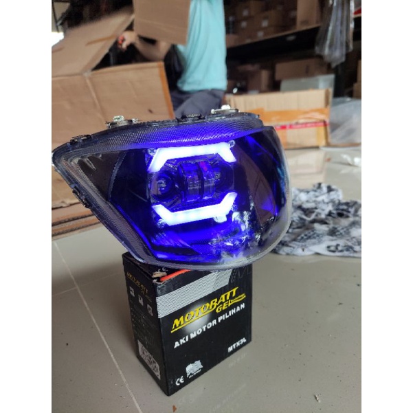 REFLEKTOR LAMPU DEPAN DAYMAKER MIO J