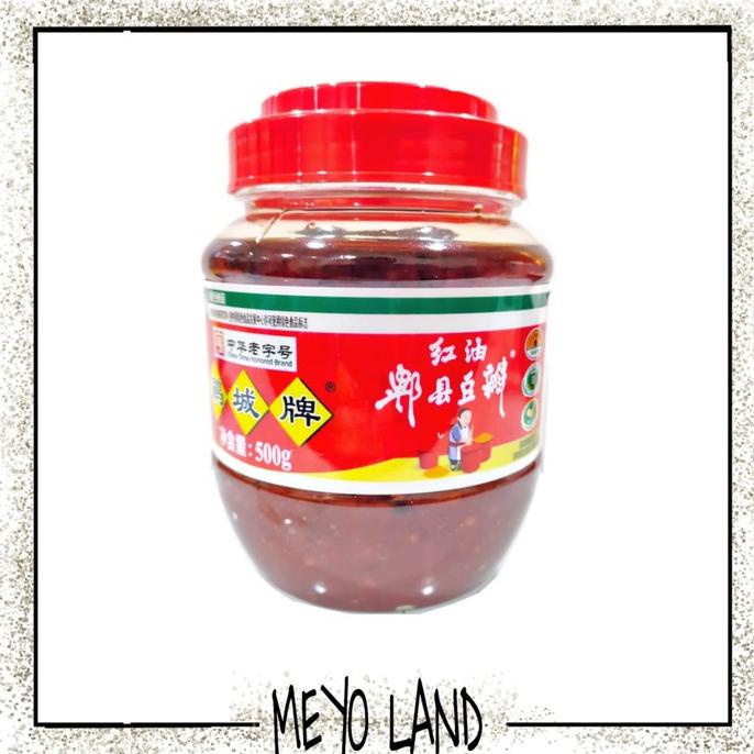 

Juan Cheng Pai Pixian Broad Bean with Red Chili Oil Paste Sauce 500gr Asli BOTOL Sichuan Doubanjiang