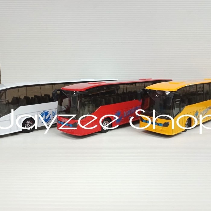 Hot Sale Bus Miniatur Transjakarta Diecast/ Besi Terbaru