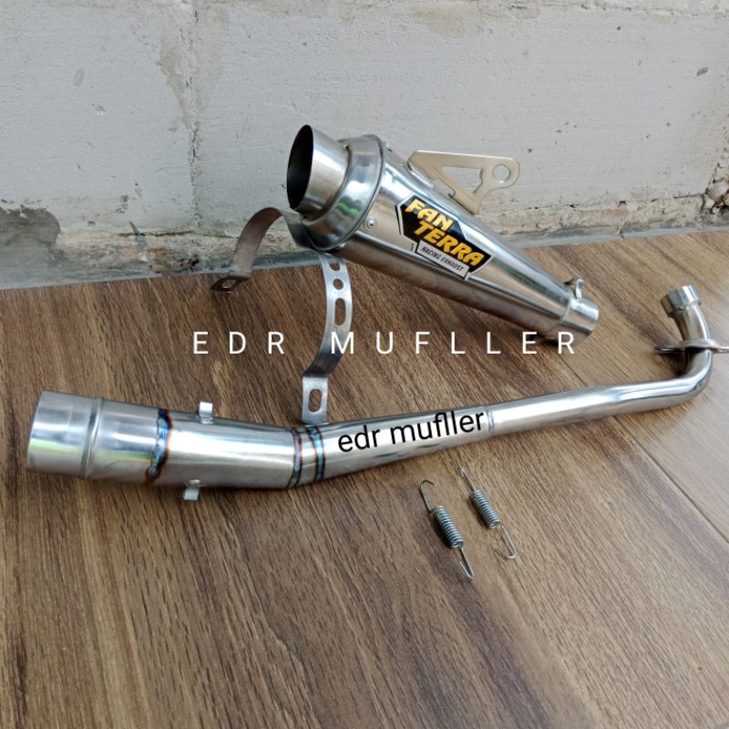 KNALPOT RACING FANTERRA karisma supra x supra 110 jupiter revo