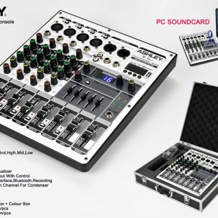 Terlaris Mixer Audio Ashley M-Four Mfour M Four Original+Koper Bestseller Ori
