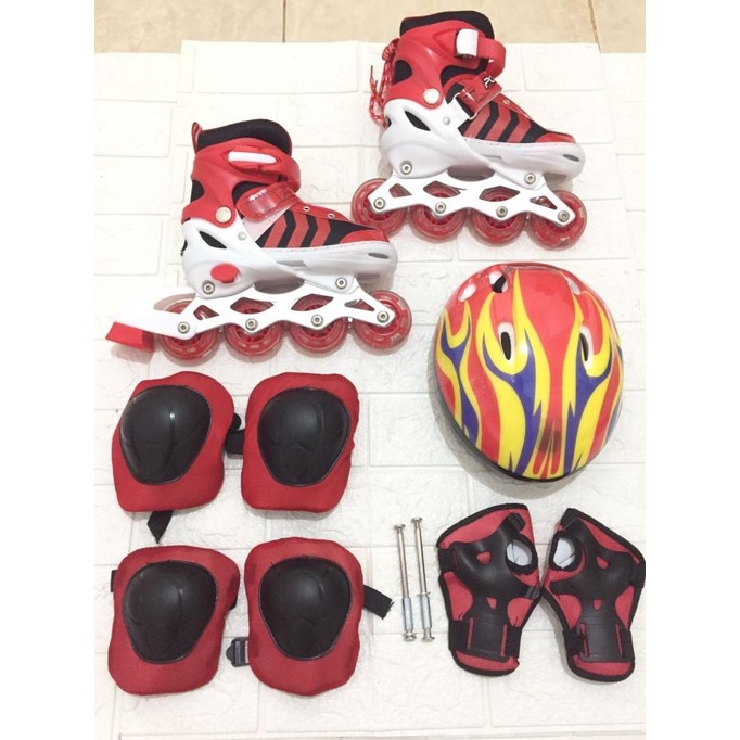 SEPATU RODA ANAK ANAK FULL SET