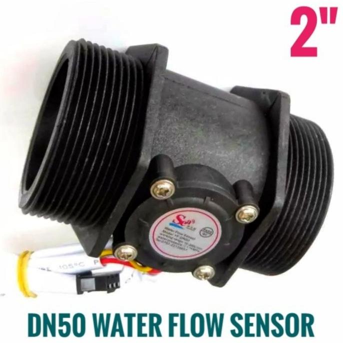 water flow sensor 2 inch DN50 Large Flow Sensor 10-200L/min Turbine