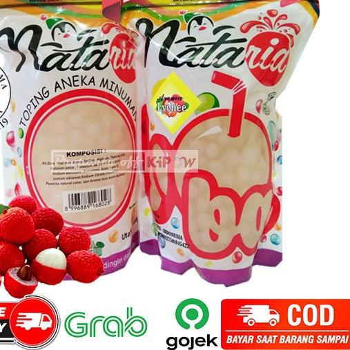 

Terbaru | TD4 | Popping Boba Lychee - boba Leci 500gr | Supplier Powder Minuman Bubble Drink