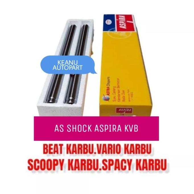 AS SHOCK SOK DEPAN MOTOR HONDA BEAT KARBU VARIO KARBU ASPIRA KVB ORI
